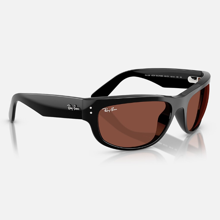 Ray Ban Men Pillow Frame Void Black Sunglasses