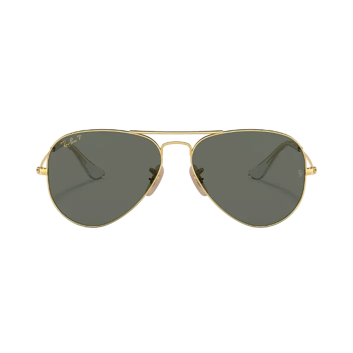 Ray Ban Men Pilot Frame Classic Gold Sunglasses