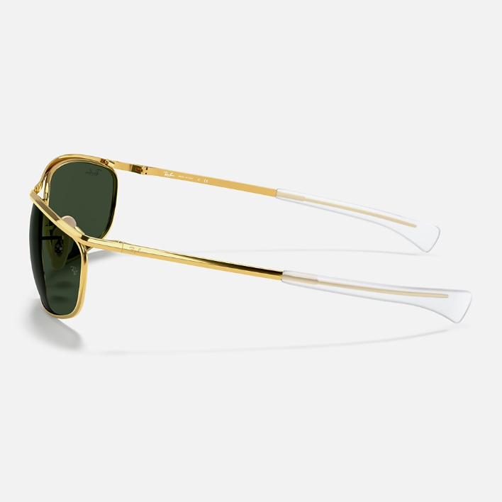 Ray Ban Men Oval Frame Blush Gold Sunglasses