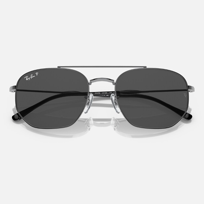 Ray Ban Men Phantos Frame Crystal Silver Sunglasses
