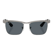 Ray Ban Men Square Frame Matte Sandblasted Sunglasses