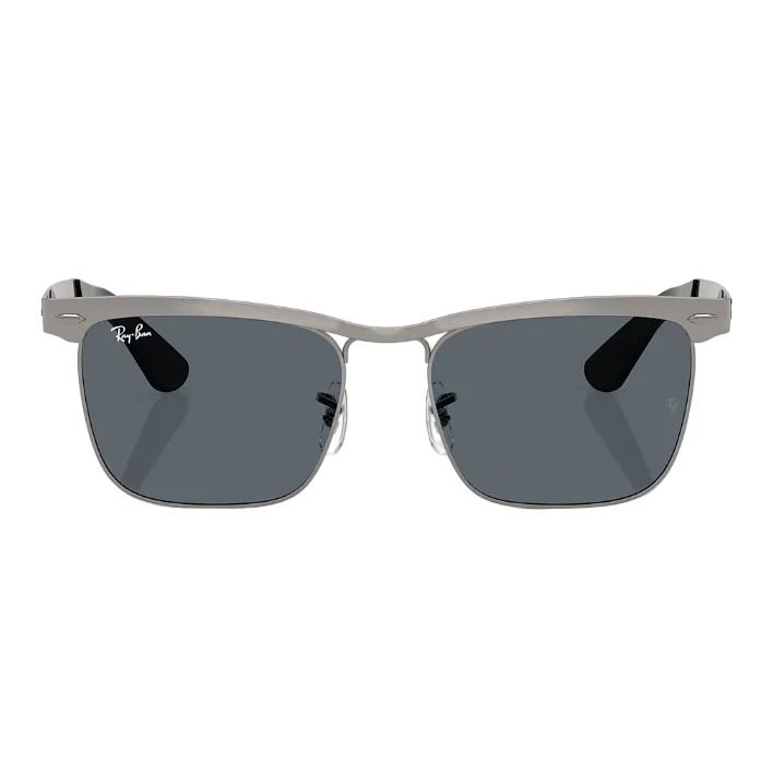 Ray Ban Men Square Frame Matte Sandblasted Sunglasses