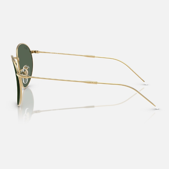 Ray Ban Men Phantos Frame Mocha Gold Sunglasses