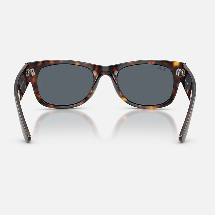 Ray Ban Men Square Frame Teak Brown Sunglasses