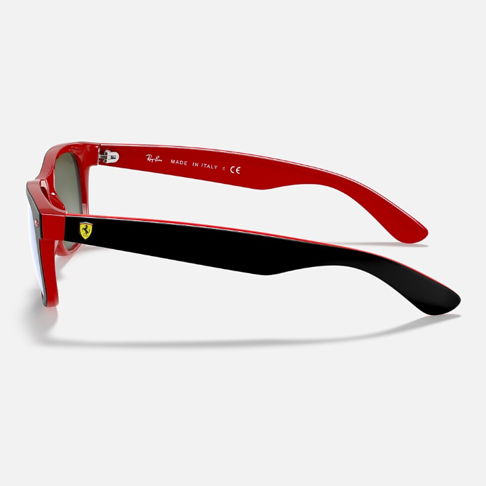 Ray Ban Women Square Frame Vintage Black Sunglasses