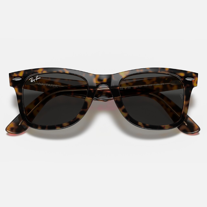 Ray Ban Men Square Frame Clove Brown Sunglasses