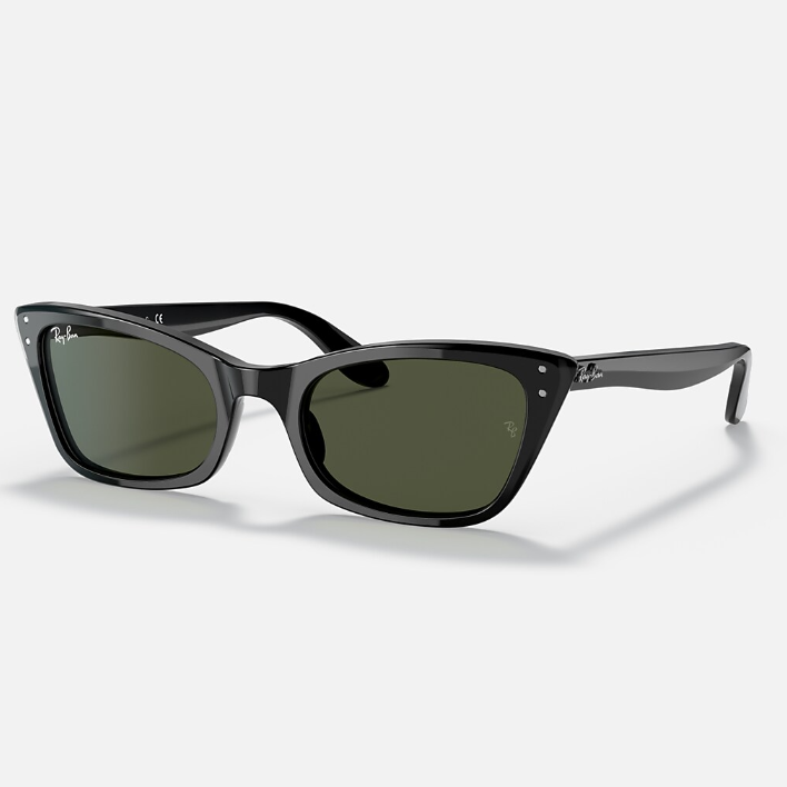 Ray Ban Men Cat Eye Frame Light Grey Sunglasses
