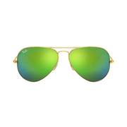 Ray Ban Women Pilot Frame Bronze Gold Sunglasses
