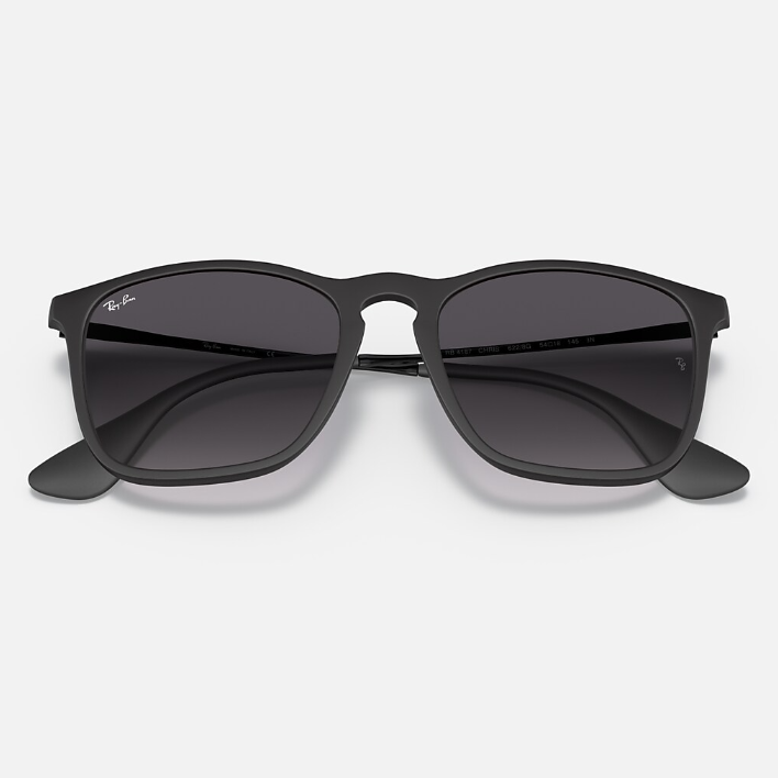 Ray Ban Men Square Frame Abyss Black Sunglasses