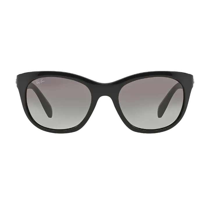Ray Ban Men Square Frame Licorice Black Sunglasses