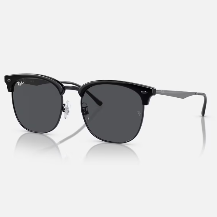 Ray Ban Women Square Black Walnut Sunglasses
