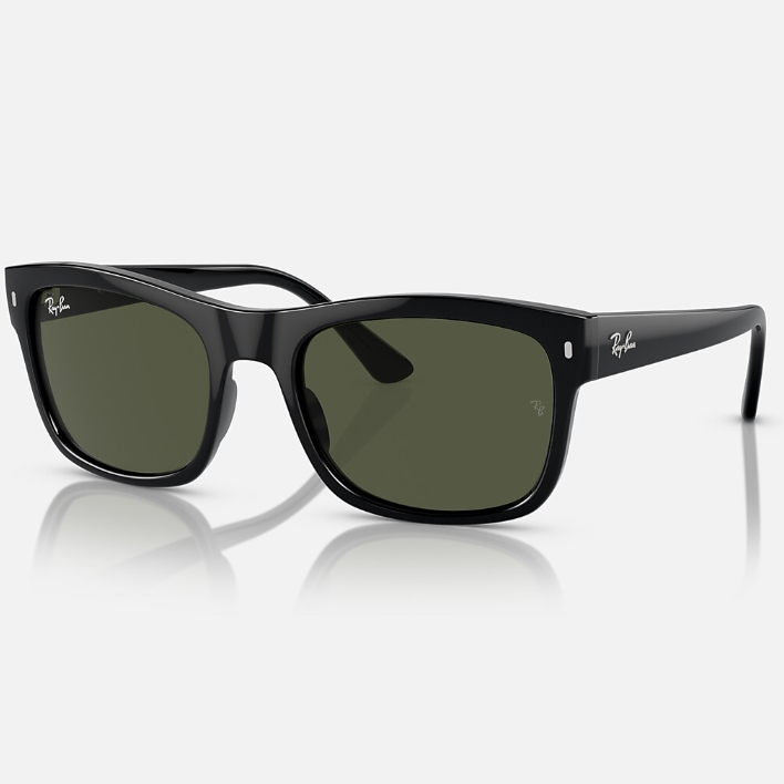 Ray Ban Women Square Frame Luxury Black Sunglasses