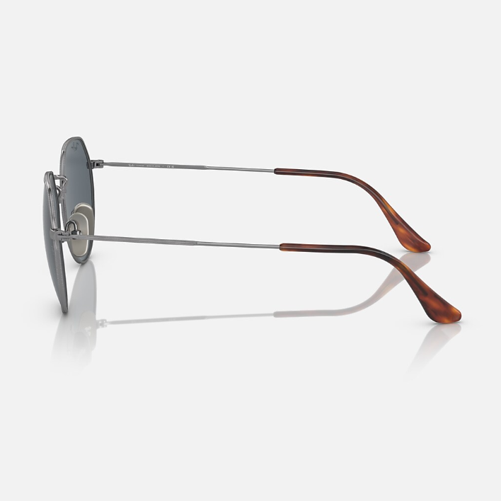Ray Ban Men Irregular Frame Royal Silver Sunglasses