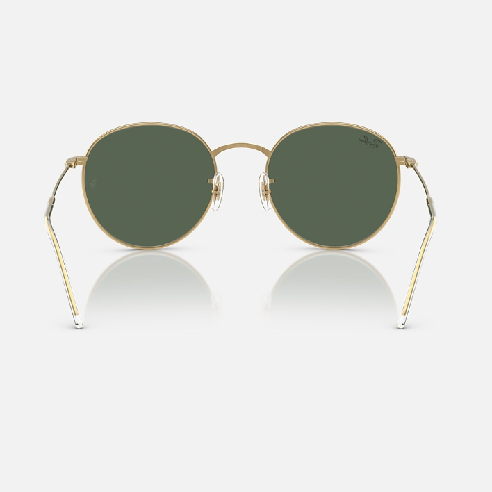 Ray Ban Men Phantos Frame Mocha Gold Sunglasses