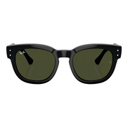 Ray Ban Women Square Frame Soot Black Sunglasses