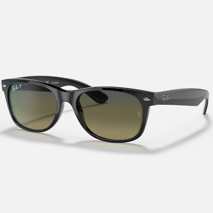 Ray Ban Men Square Frame Obsidian Black Sunglasses