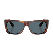 Ray Ban Men Square Frame Shiny Tortoiseshell Sunglassea