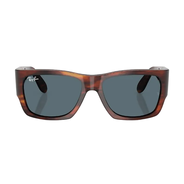 Ray Ban Men Square Frame Shiny Tortoiseshell Sunglassea