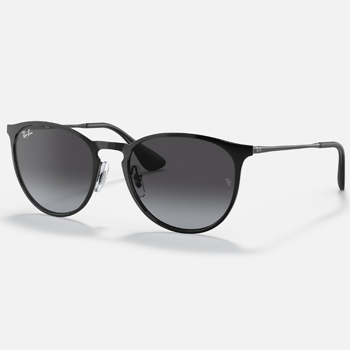 Ray Ban Men Phantos Frame Polished Black Sunglasses