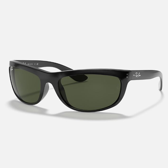 Ray Ban Men Rectangle Frame Luxury Black Sunglasses