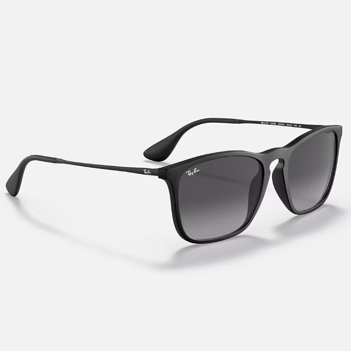 Ray Ban Men Square Frame Abyss Black Sunglasses