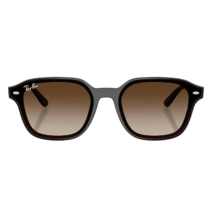 Ray Ban Men Square Frame Thunder Black Sunglasses