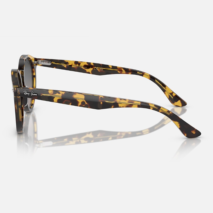 Ray Ban Men Square Phantos Yellow Havana Sunglasses