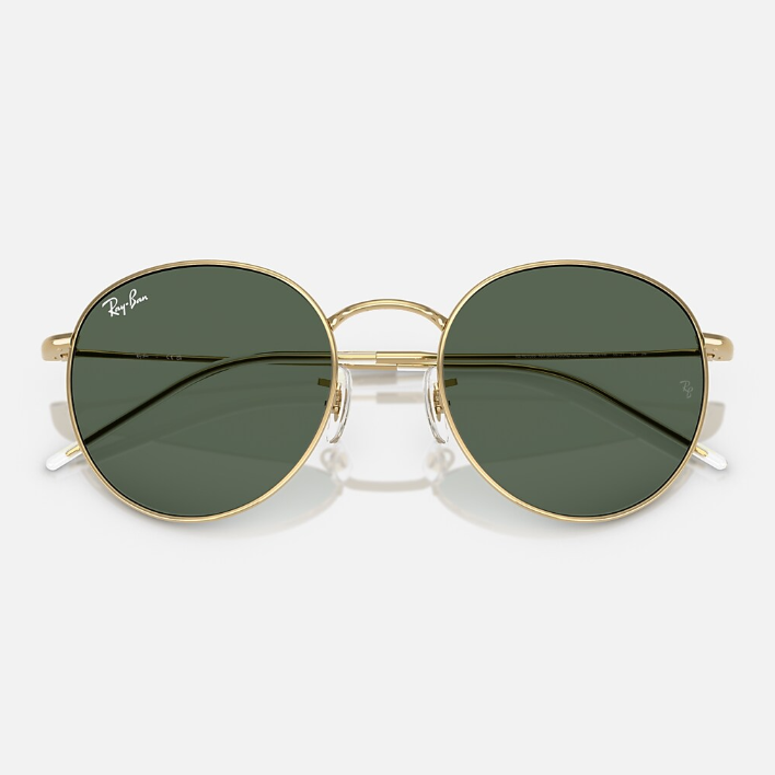 Ray Ban Men Phantos Frame Mocha Gold Sunglasses