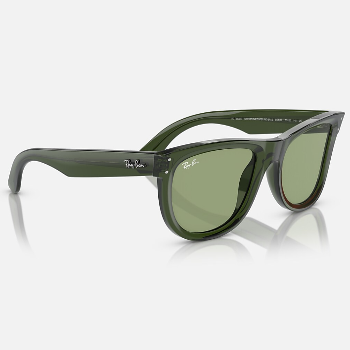 Ray Ban Women Square Frame Green Sunglasses