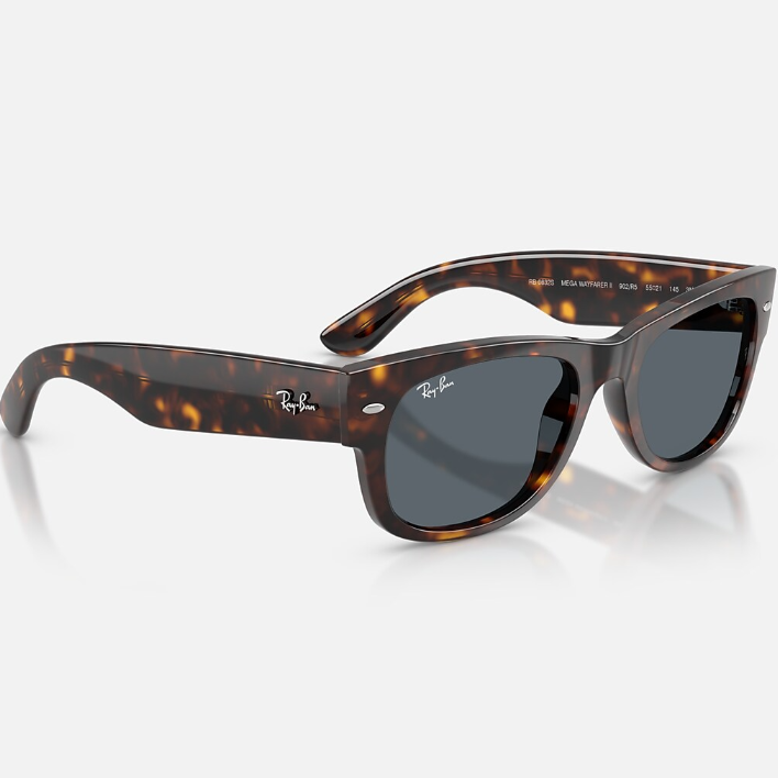 Ray Ban Men Square Frame Teak Brown Sunglasses