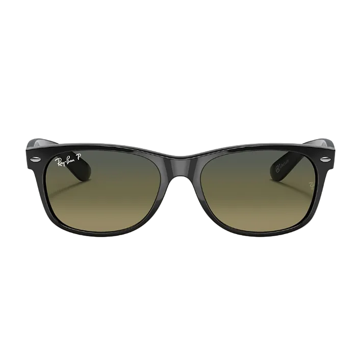 Ray Ban Men Square Frame Obsidian Black Sunglasses
