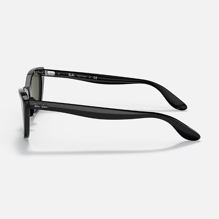 Ray Ban Men Cat Eye Frame Light Grey Sunglasses