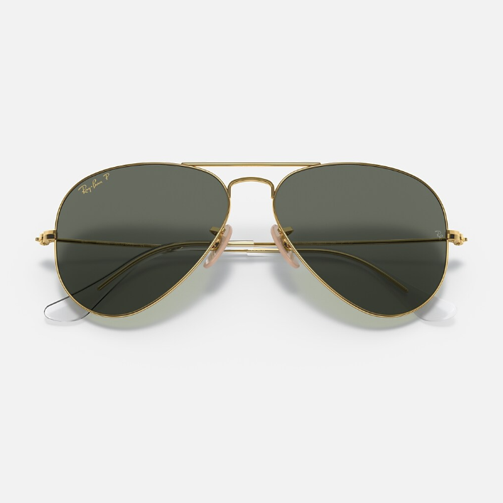 Ray Ban Men Pilot Frame Classic Gold Sunglasses