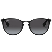 Ray Ban Men Phantos Frame Polished Black Sunglasses