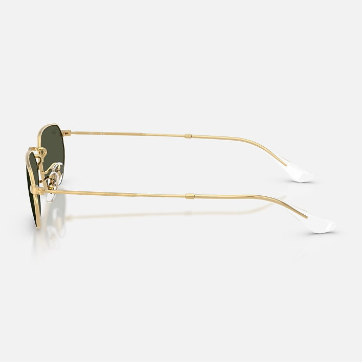 Ray Ban Men Irregular Frame Blush Gold Sunglasses