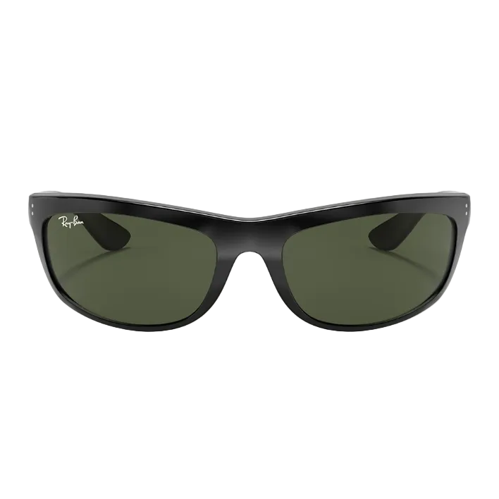 Ray Ban Men Rectangle Frame Luxury Black Sunglasses