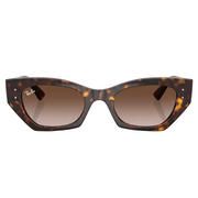 Ray Ban Men Irregular Frame Mahogany Brown Sunglasses