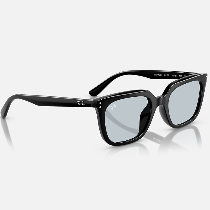 Ray Ban Men Square Frame Asphalt Black Sunglasses