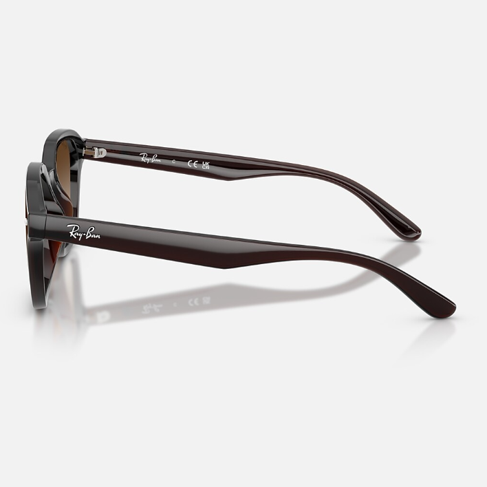 Ray Ban Men Square Frame Thunder Black Sunglasses