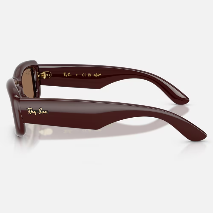 Ray Ban Women Pillow Frame Brown Sunglasses