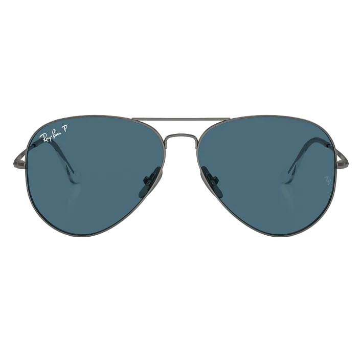 Ray Ban Men Pilot Frame Chrome Silver Sunglasses