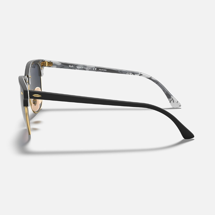 Ray Ban Men Square Frame Space Black Sunglasses