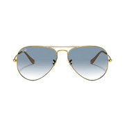 Ray Ban Women Pilot Frame Classic Gold Sunglasses