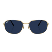 Ray Ban Women Square Frame Metallic Gold Sunglasses