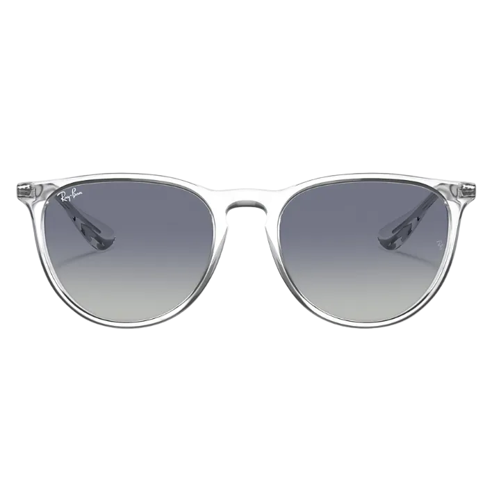 Ray Ban Men Phantos Frame Polished Transparent Sunglasses