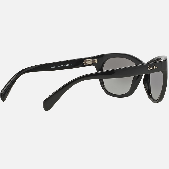 Ray Ban Men Square Frame Licorice Black Sunglasses