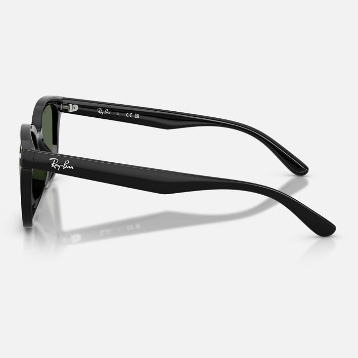 Ray Ban Men Rectangle Frame Ultra Black Sunglasses