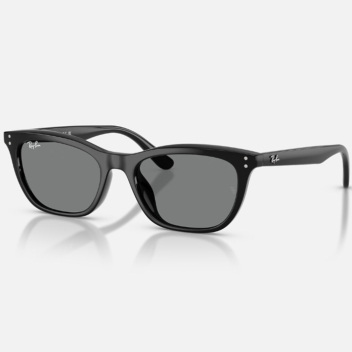 Ray Ban Men Irregular Frame Falcon Black Sunglasses