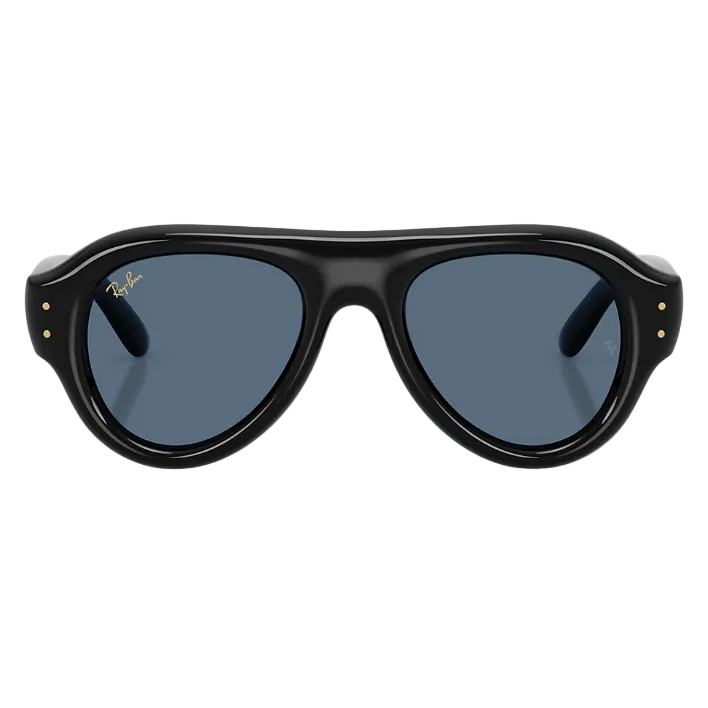 Ray Ban Men Pilot Frame Vanta Black Sunglasses