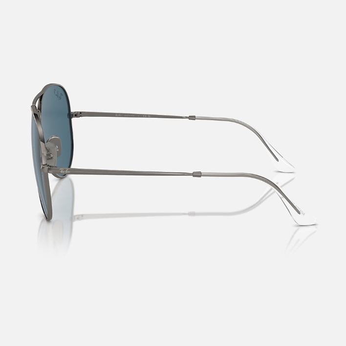 Ray Ban Men Pilot Frame Chrome Silver Sunglasses